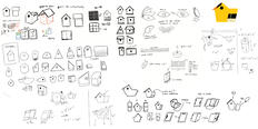 Initial concepts of the kit&#39;s shape and contents.